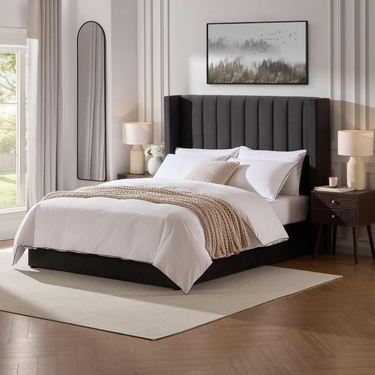 Madison Ottoman Storage Bed – Ink