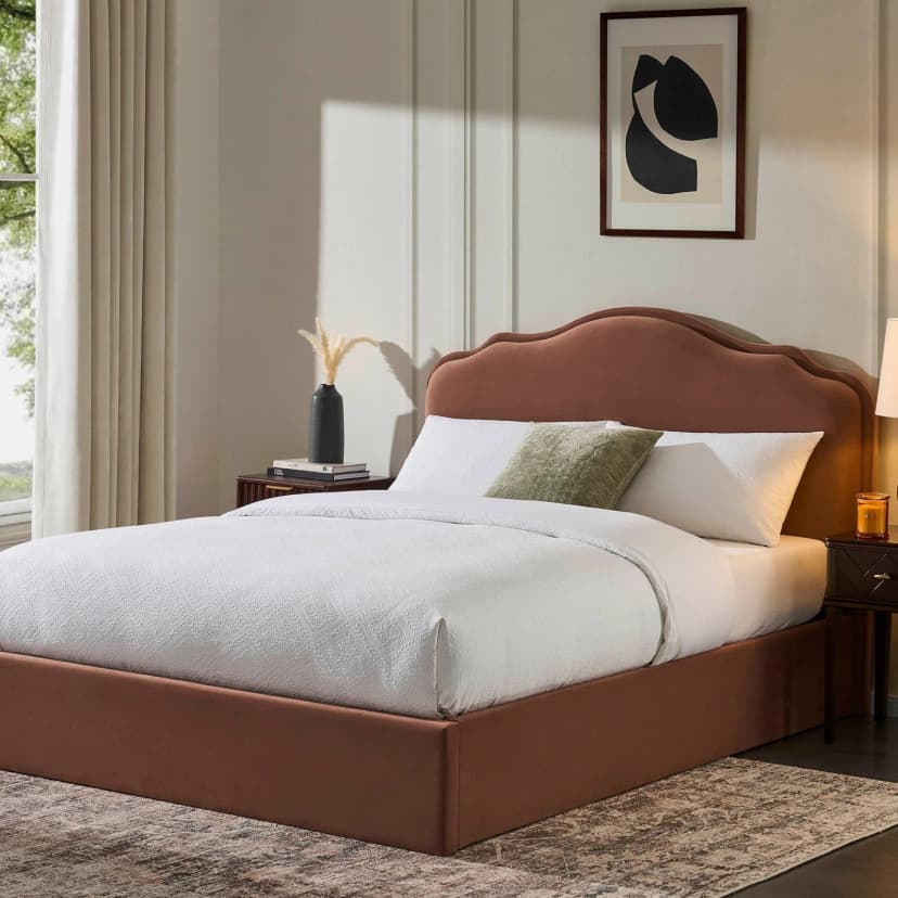 Wiltshire Ottoman Storage Bed – Mauve