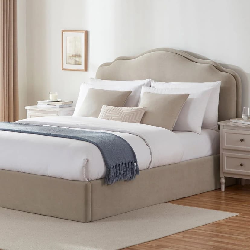 Wiltshire Ottoman Storage Bed – Stone