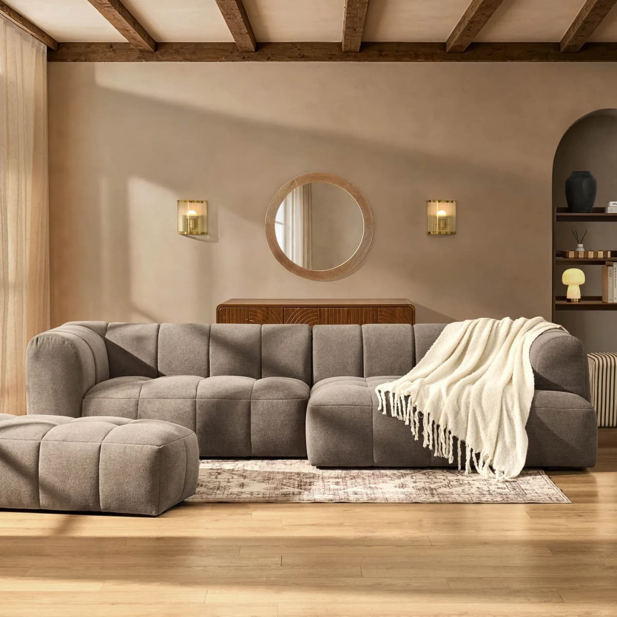 Manhattan Right Hand Chaise Sofa