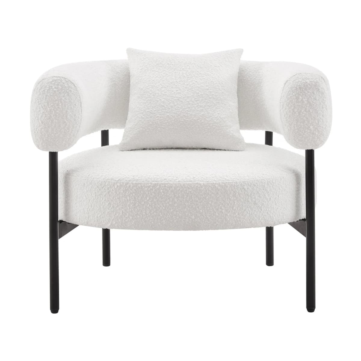 Sabrina Boucle Accent Chair