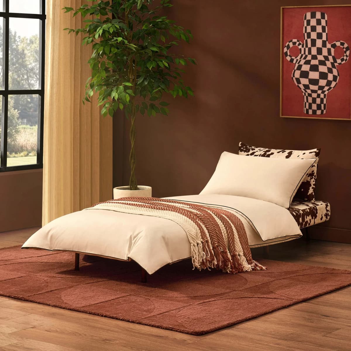 Seattle Single Click Clack Sofa Bed